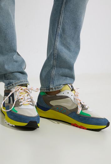Green lage sneakers Van Bommel 