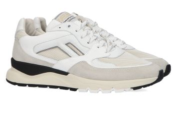 Witte lage sneakers Van Bommel 