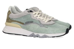 Floris Van Bommel Light green lage sneakers