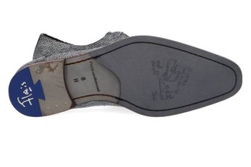 Black combi klassieke veterschoenen Floris Van Bommel
