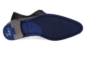 Donkerblauwe klassieke veterschoenen Floris Van Bommel