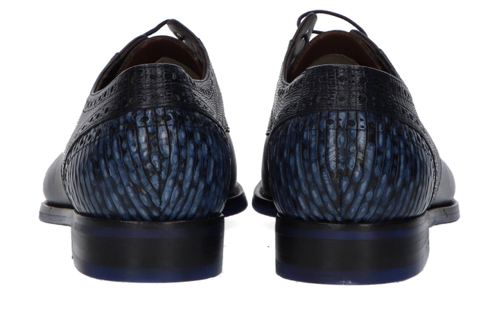Donkerblauwe klassieke veterschoenen Floris Van Bommel
