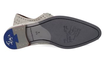 Light grey klassieke veterschoenen Floris Van Bommel
