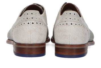 Light grey klassieke veterschoenen Floris Van Bommel