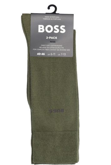 Open Green kousen 2-pack Hugo Boss