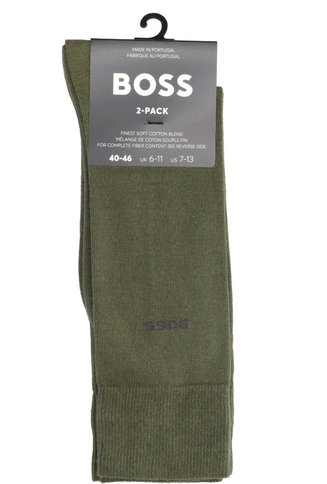 Open Green kousen 2-pack Hugo Boss