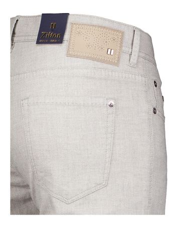 Grijze slim fit broek Rodger Zilton
