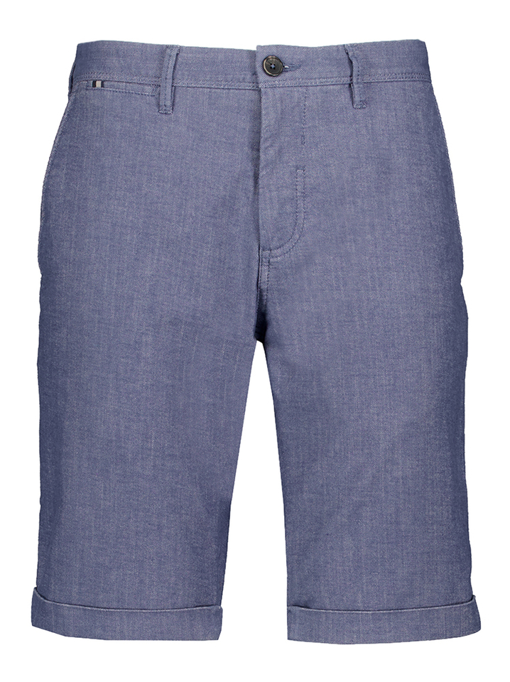 Blauwe short regular fit Klint Zilton