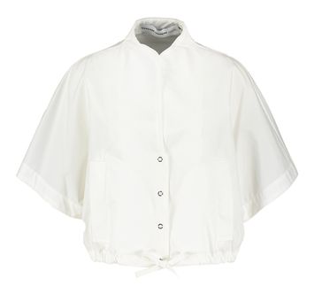 Witte blouse met V-hals en drukknopen Isha Marhaux Lonnberg