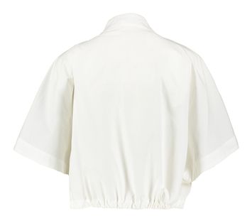 Witte blouse met V-hals en drukknopen Isha Marhaux Lonnberg