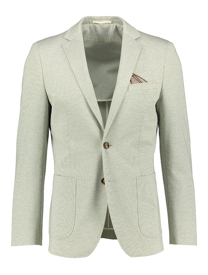 Groene geruite blazer Seven Dials 
