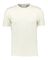 Ecru merino wollen t-shirt met ronde hals en korte mouwen Seven Dials