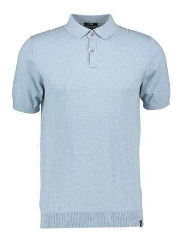 Lichtblauwe polo met korte mouwen Magnus 7SQR