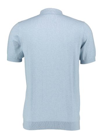Lichtblauwe polo met korte mouwen Magnus 7SQR