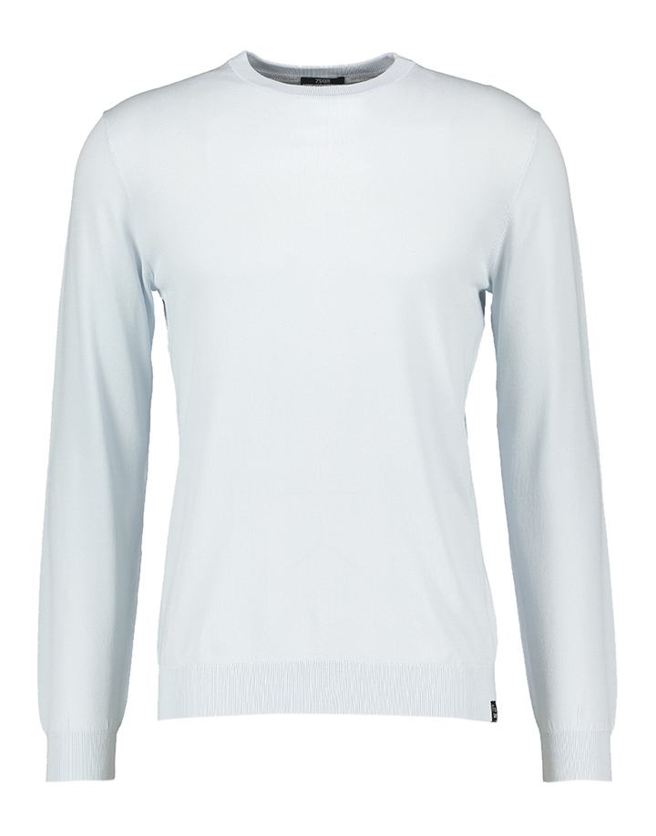 Lichtblauwe pull 7SQR