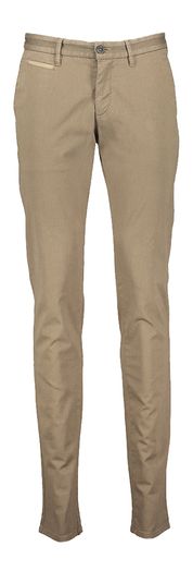 Bruine slim fit chino Steam Zilton
