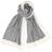 Grijze wollen sjaal L'immagine