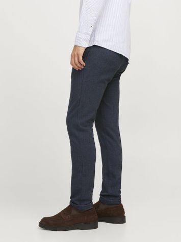 Donkerblauwe chino slim it Jack & Jones