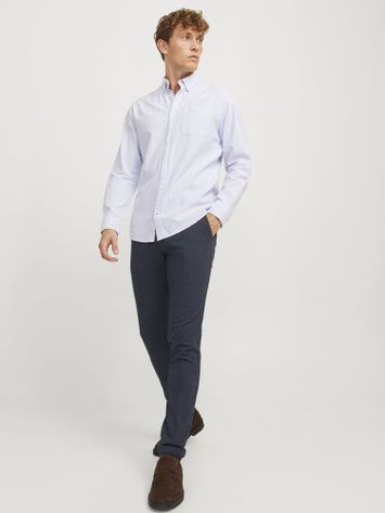 Donkerblauwe chino slim it Jack & Jones