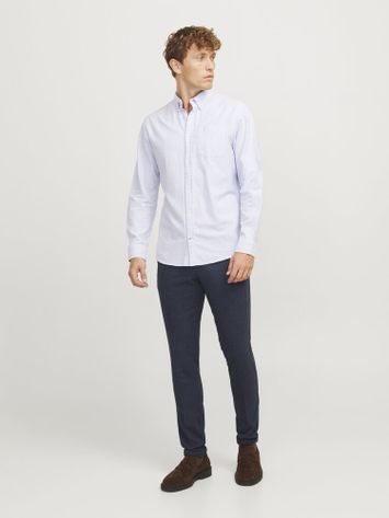 Donkerblauwe chino slim it Jack & Jones