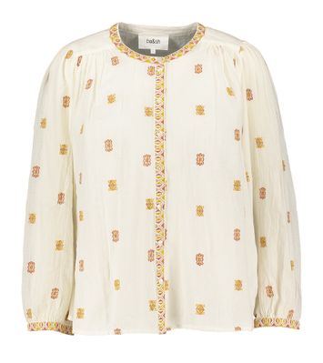 Ecru bloes met print Daphne Ba&sh