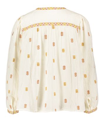 Ecru bloes met print Daphne Ba&sh