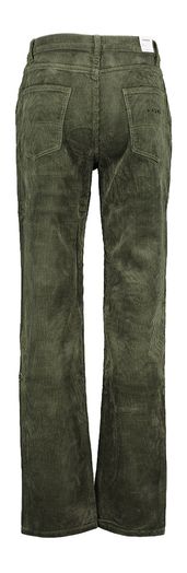 Kaki ribfluwelen loose fiet broek Nessise Nnsn