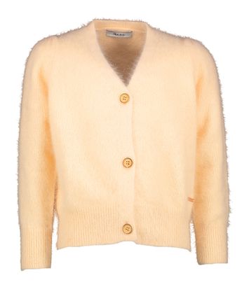 Pastel oranje zachte cardigan Phoebe Blue Bay 