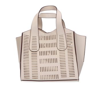 Beige handtas Laurent David