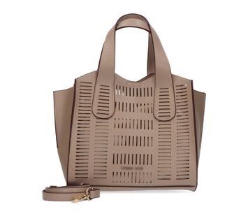 Taupe handtas Laurent David