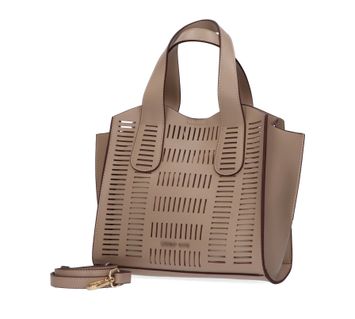 Taupe handtas Laurent David