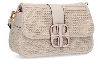 Beige/off white handtas Laurent David 