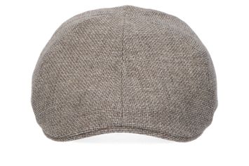 Greige kleurige pet Stetson