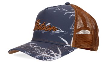 Minimal aloha print pet Trucker Stetson 