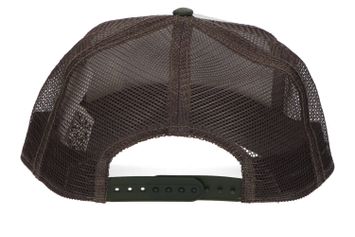 Green/white pet Trucker Stetson