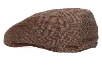 Beige herringbone pet Stetson