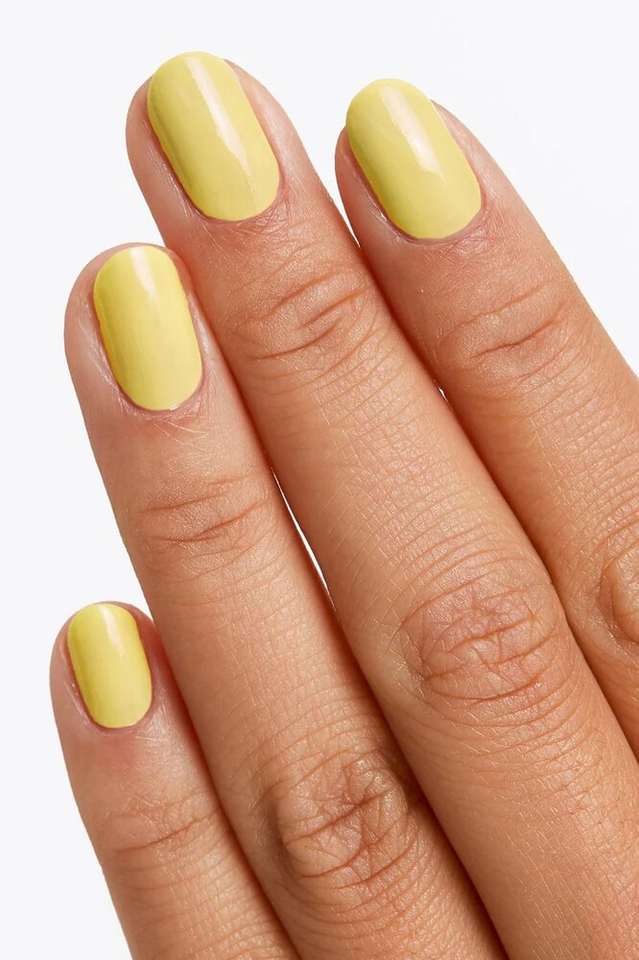 Uplifiting yellow nagellak Gitti