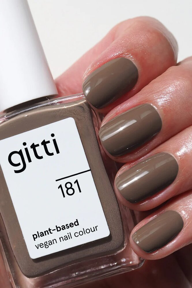Dark taupe nagellak Gitti 