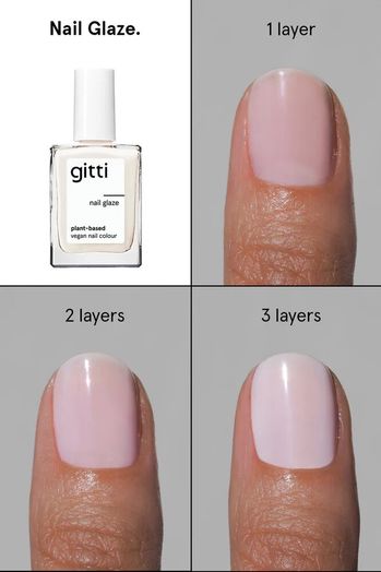 Nail glaze nagellak Gitti 