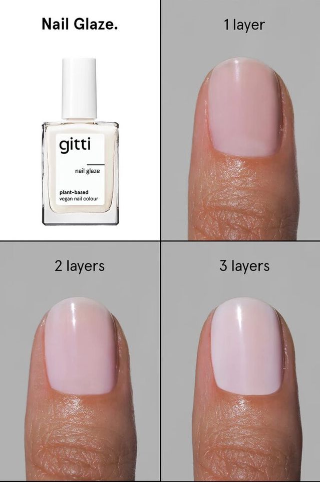 Nail glaze nagellak Gitti 