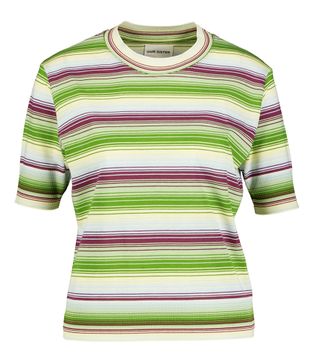 Our Sister Multicolor gestreepte t-shirt met korte mouwen Shima
