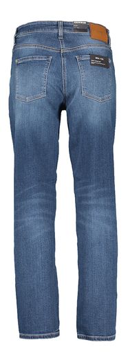 Blauwkleurige straight fit jeans Krissie Cambio