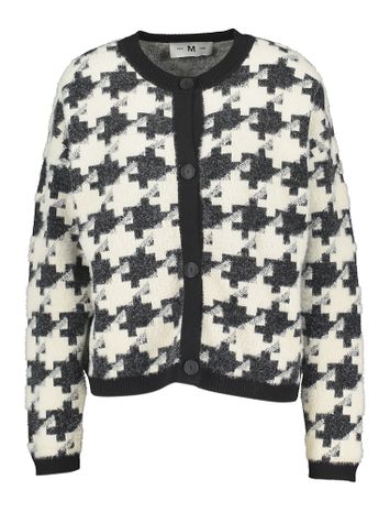 Zwart met witte gilet met knopen Perry Julia June