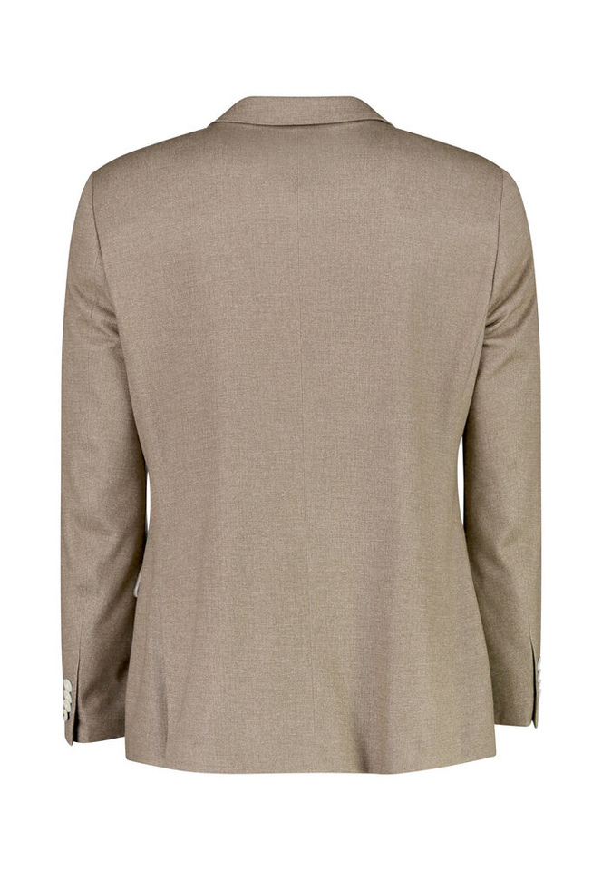 Beige kostuumblazer slim fit Roy Robson