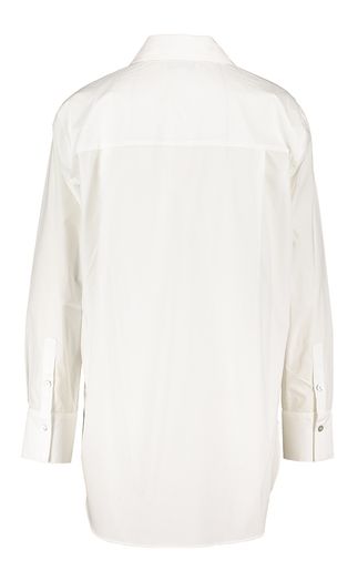 Witta katoenen oversized blouse met kleurrijke bloem Joseph Ribkoff