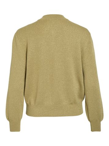 Gold gilet met lange mouwen Vila 