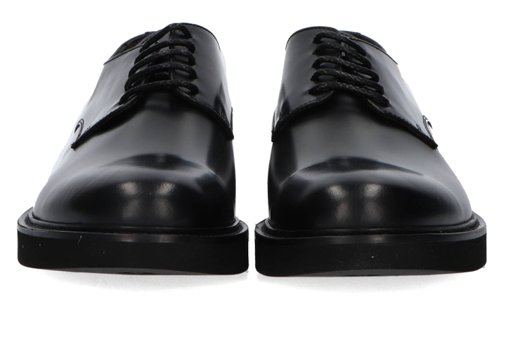 Zwarte glanzende veterschoenen Rossano Bisconti