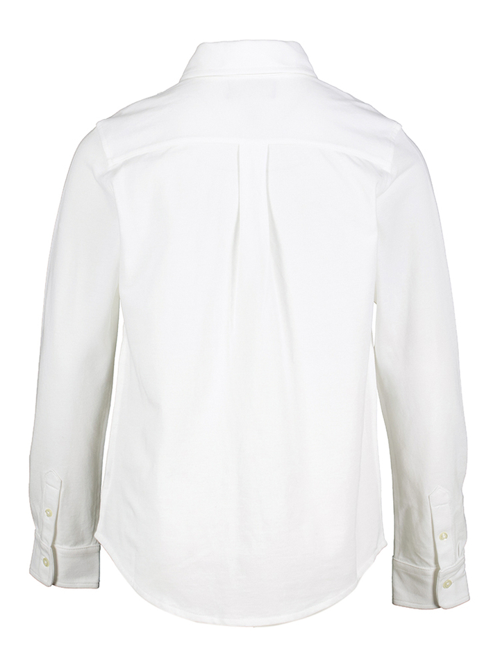 Ecru katoenen hemd (regular fit) met lange mouwen Ralph Lauren