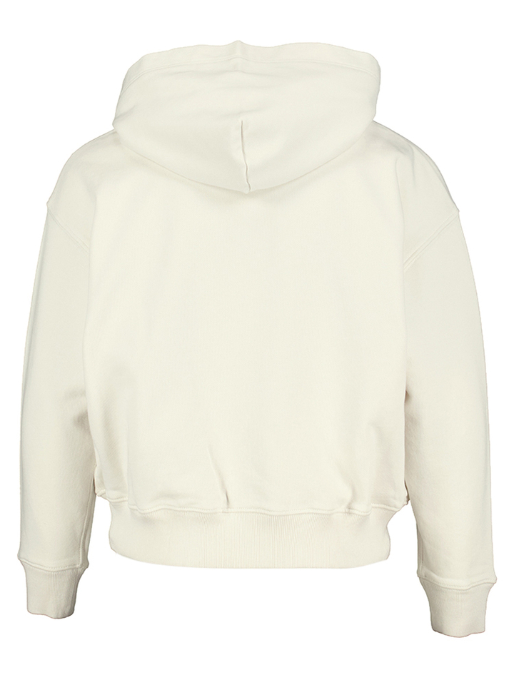 Ecru katoenen hoodie met vlag Ralph Lauren