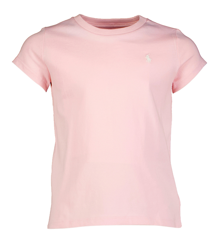 Roze katoenen t-shirt Ralph Lauren